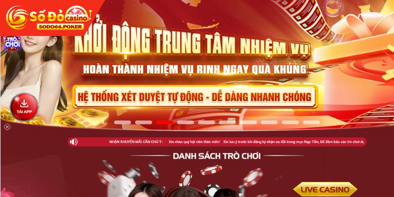 SODO66 hoàn trả tức thì